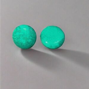 Button earrings various styles and colors Small$5 Medium $7 Large $9